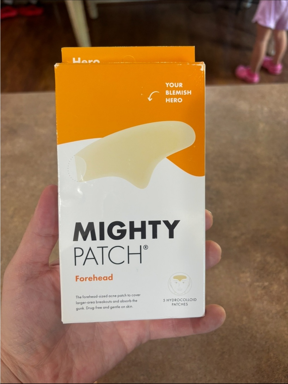 Mighty Patch Forehead Hydrocolloid Acne Patches